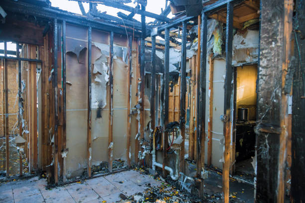 Professional Emergency Fire Cleanup technician working in Elk River, MN